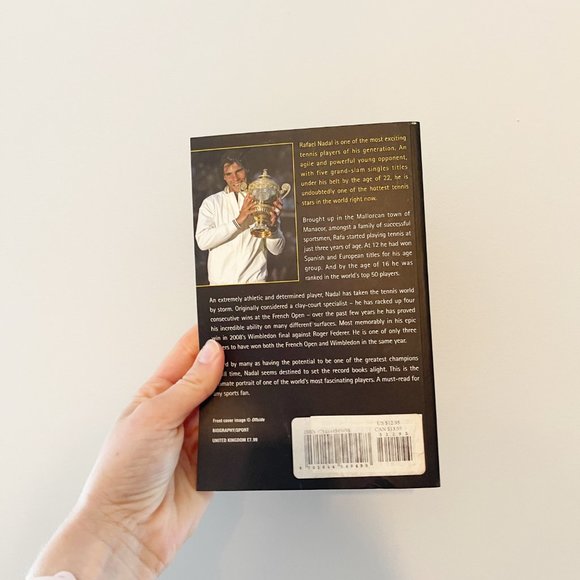 ✨ NWT Rafael Nadal Biography Book | Tom Oldfield - Picture 2 of 3